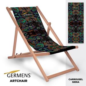 CARROUSEL SIENA - The dark Deckchair - GERMENS