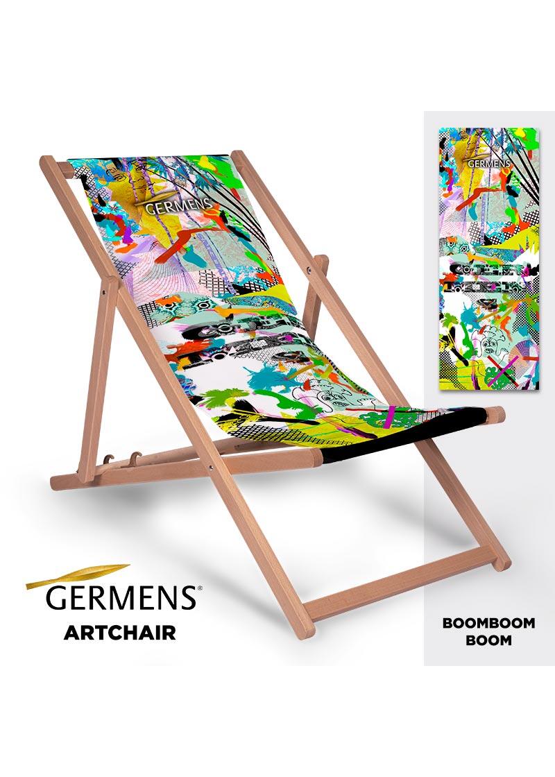 BOOM BOOM BOOM - The brightly coloured deck chair - GERMENS