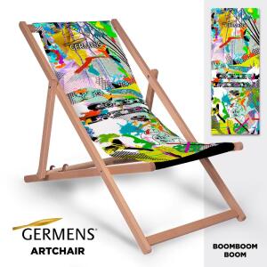 BOOM BOOM BOOM - The brightly coloured deck chair - GERMENS