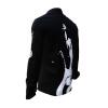 WELLENREITER - Black long-sleeved shirt with white design - GERMENS