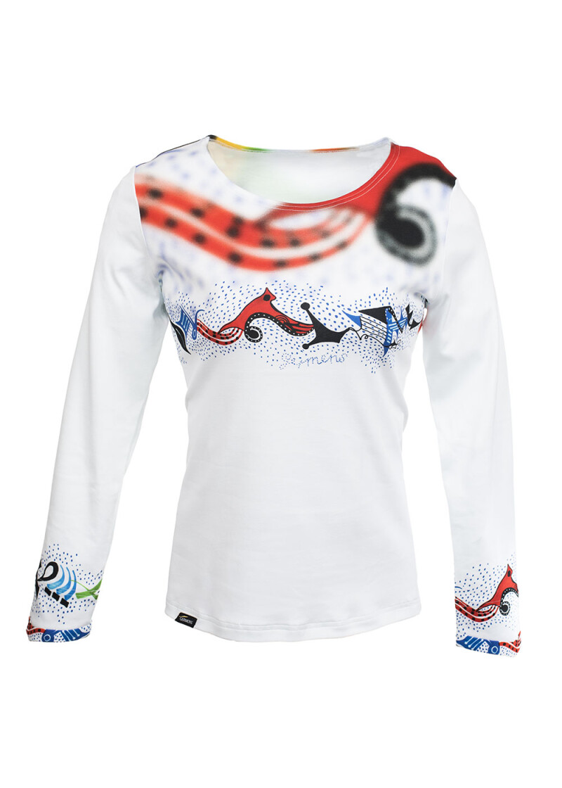 PINITIKI - Colorful ladies long sleeve tshirt 