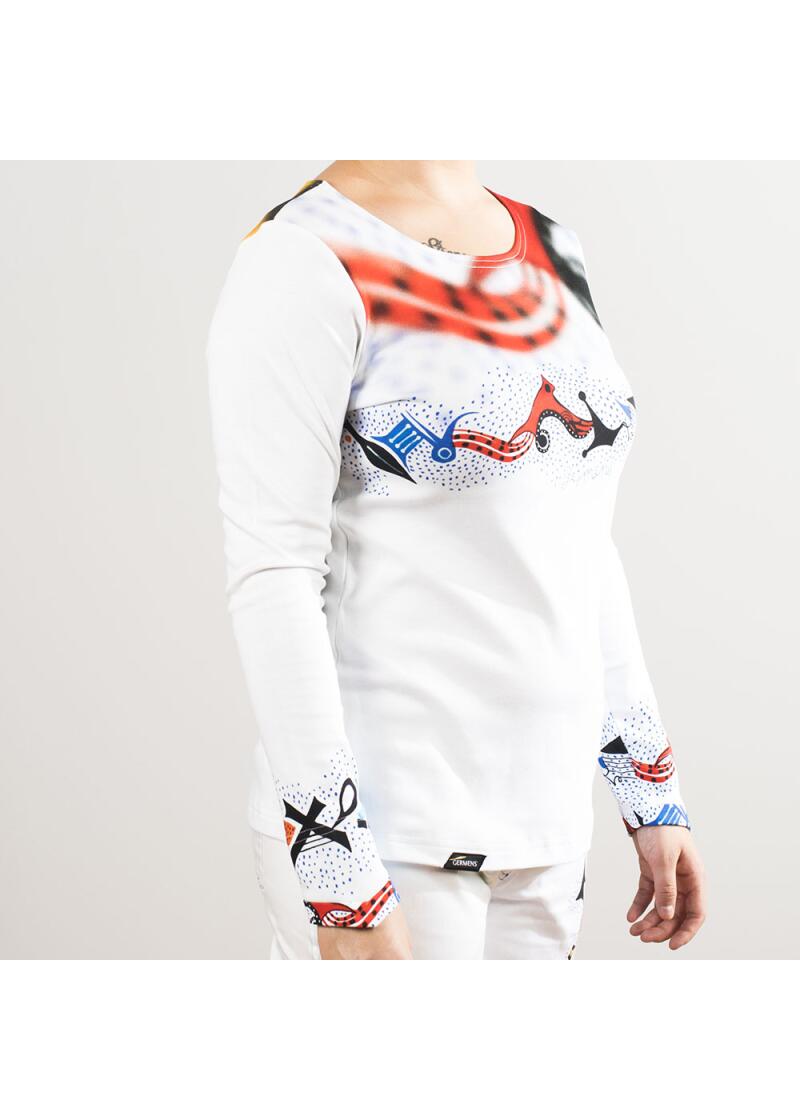PINITIKI - Buntes Damen Langarm-Tshirt