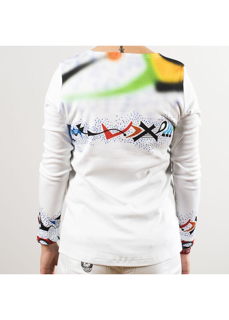 PINITIKI - Wei farbiges Damen Langarm TShirt - GERMENS