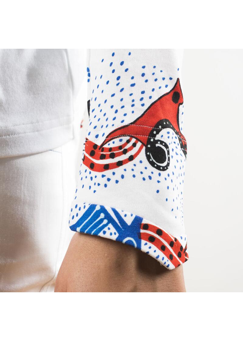 PINITIKI - Wei farbiges Damen Langarm TShirt - GERMENS