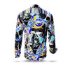 Entdecke bunte Hemden Herren NIGHTMAN - 100 % Baumwolle