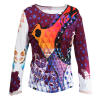 BUTTERFLY PIPERS - Colorful ladies long sleeve tshirt 
