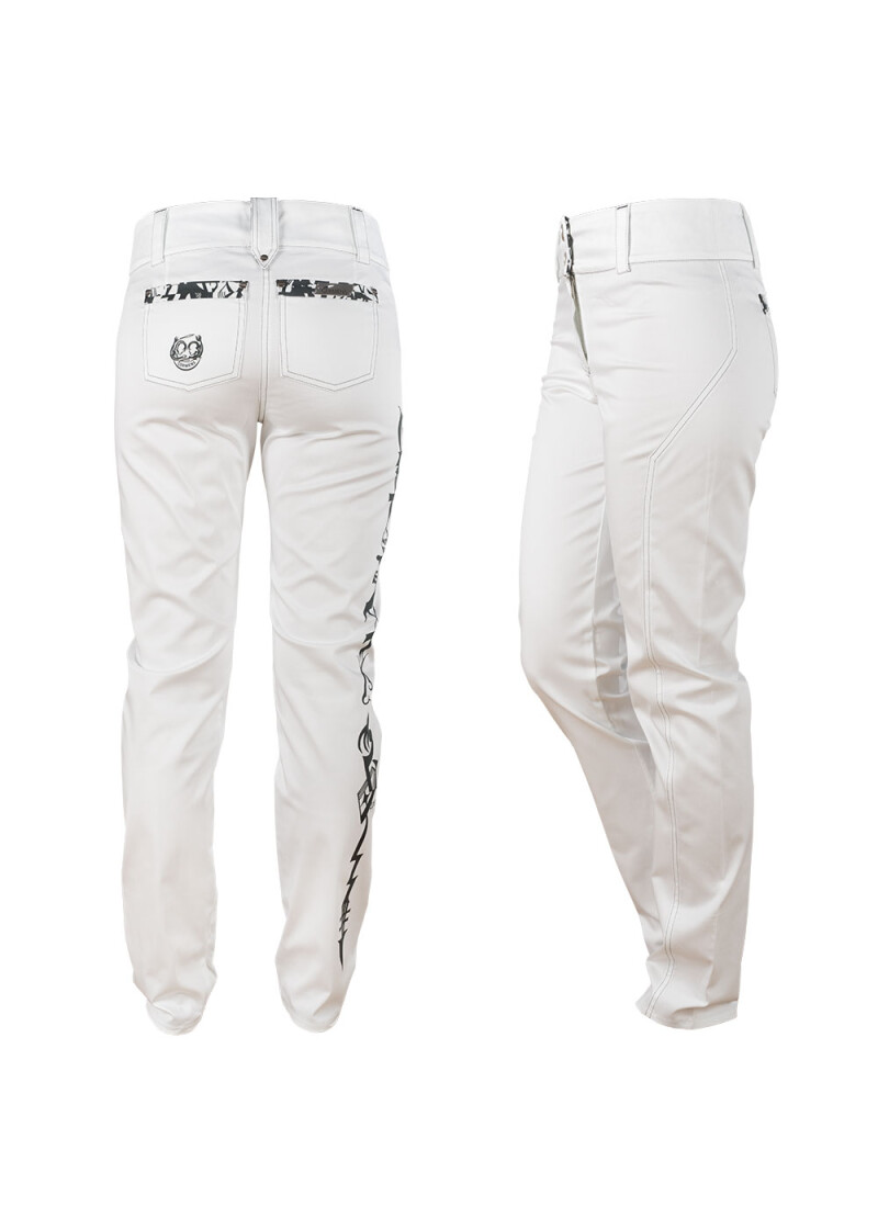 SAVILLE - Weie Damenhose - GERMENS