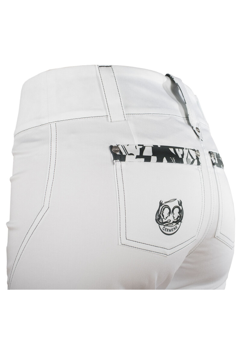 SAVILLE - Weie Damenhose - GERMENS