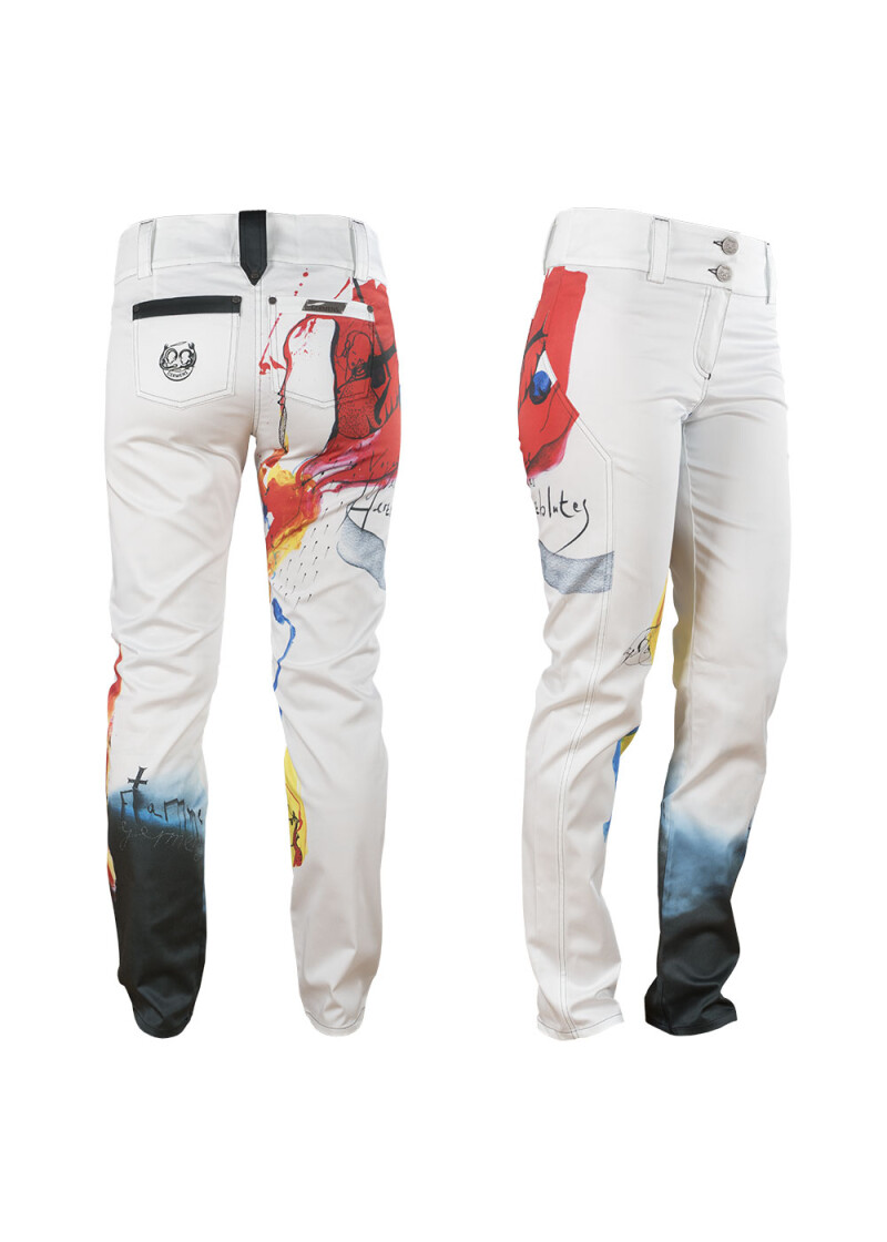 HERZBLUT - Farbige Damenhose - GERMENS
