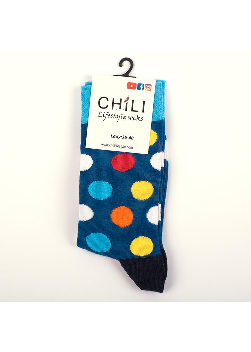 COLORFUL DOTS - Bunte Socken - Unisex