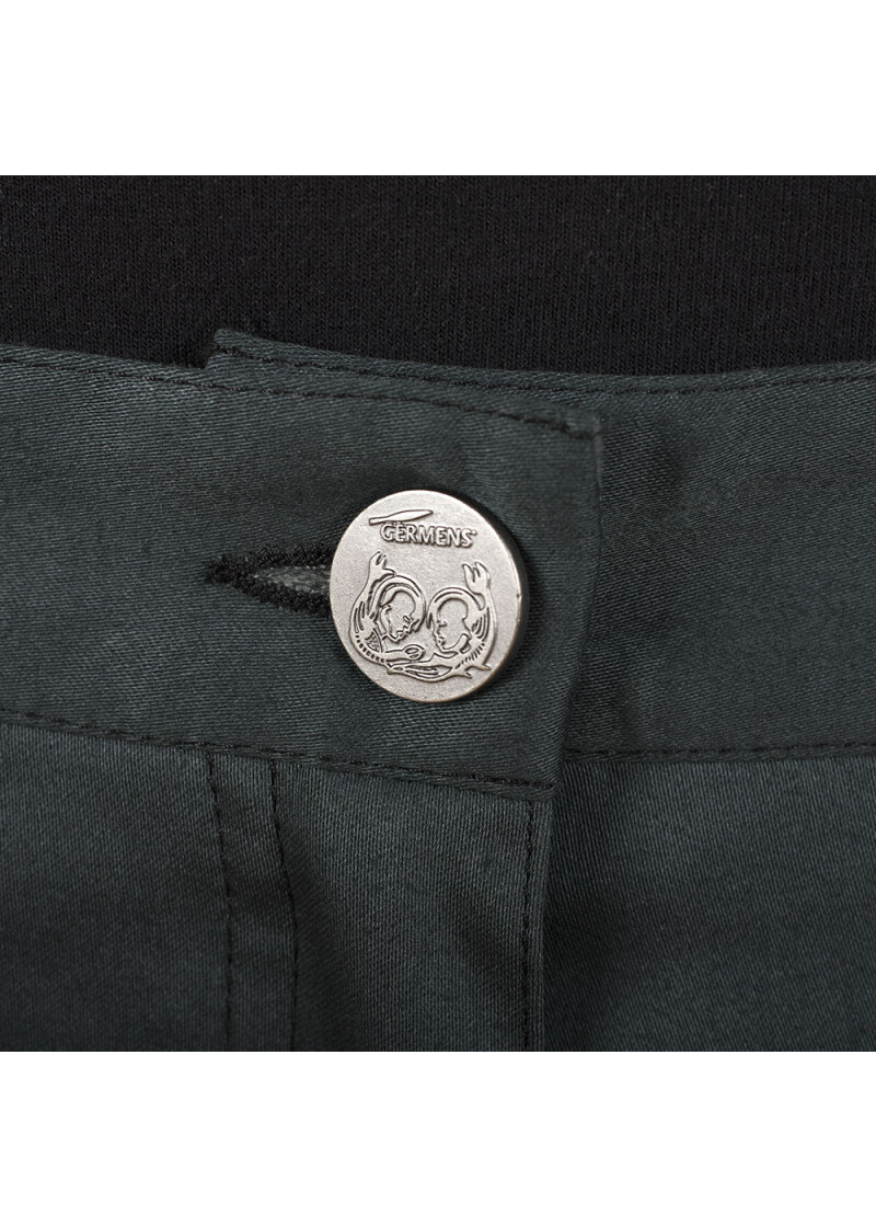 DRACHENTTER - Schwarz weie Damenhose - GERMENS