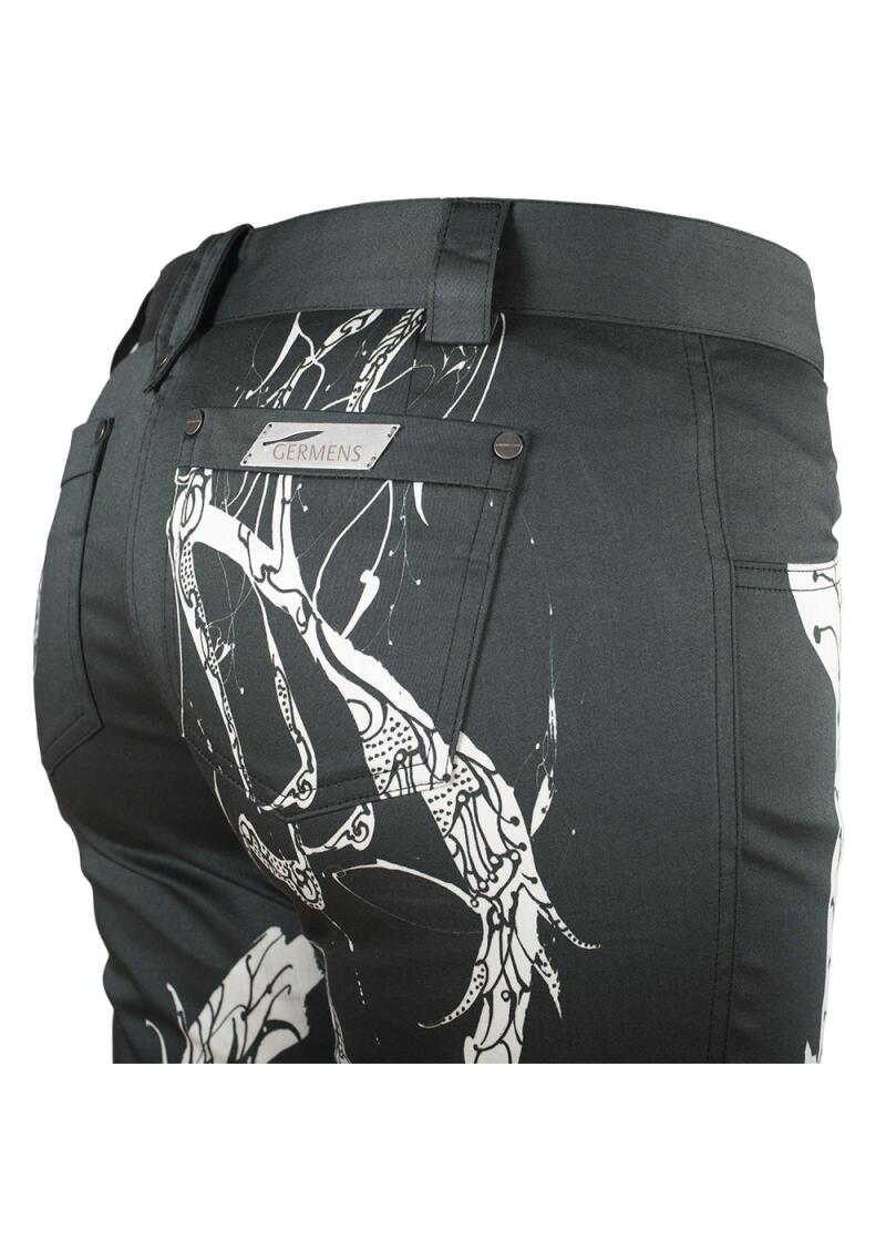 DRACHENTTER - Schwarz-weie Damenhose - GERMENS