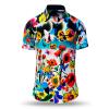 Button up shirt for summer FLOWERDREAM - GERMENS