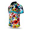 Herren Hemden Kurzarm FLOWERDREAM von GERMENS XXL