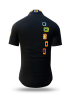 Sommerhemd Herren RAINY NIGHT - 100 % Baumwolle - 10 Größen von XS - 6XL - außergewöhnliches Design - feinste Verarbeitung - Stoffe Made in Germany - limitiert und exklusiv