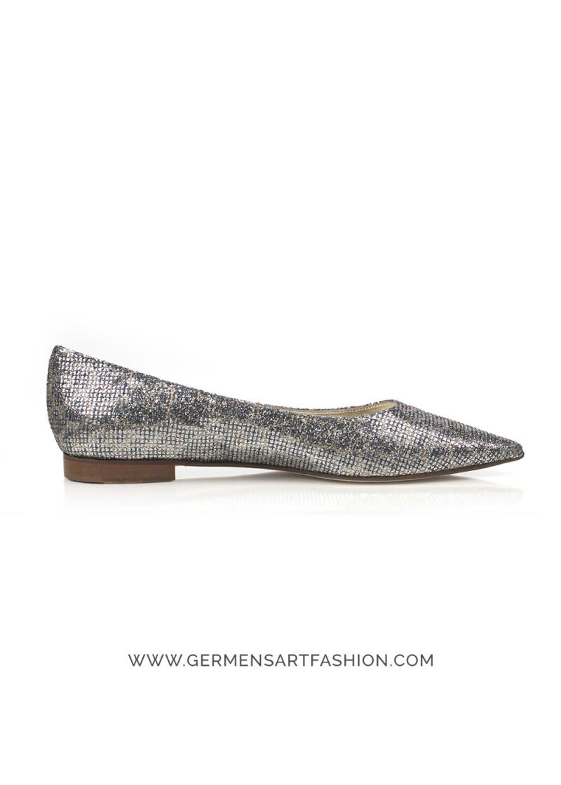 Caiman Damen Schuh Tessutto Glitter