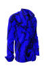 DORNENPRINZ INDIGO Hemden Herren - 100 % Baumwolle - GERMENS artfashion 5XL