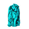 Discover Button Up Shirt DORNENPRINZ CYAN - 100 % cotton