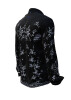 Black Button Up Shirt SCHRAEGE VOEGEL BEI NACHT from GERMENS M