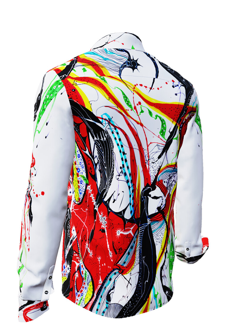CHILONGA - Coulorful long-sleeved shirt- GERMENS