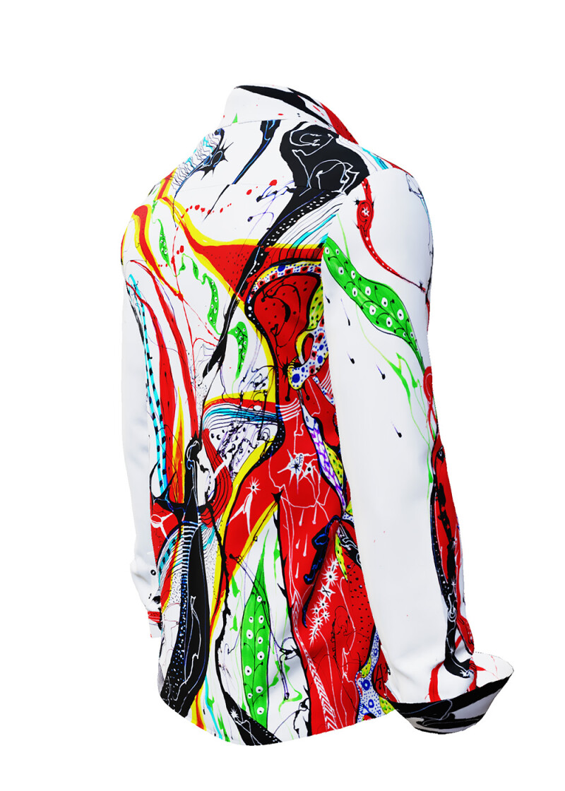CHILONGA - Coulorful long-sleeved shirt- GERMENS