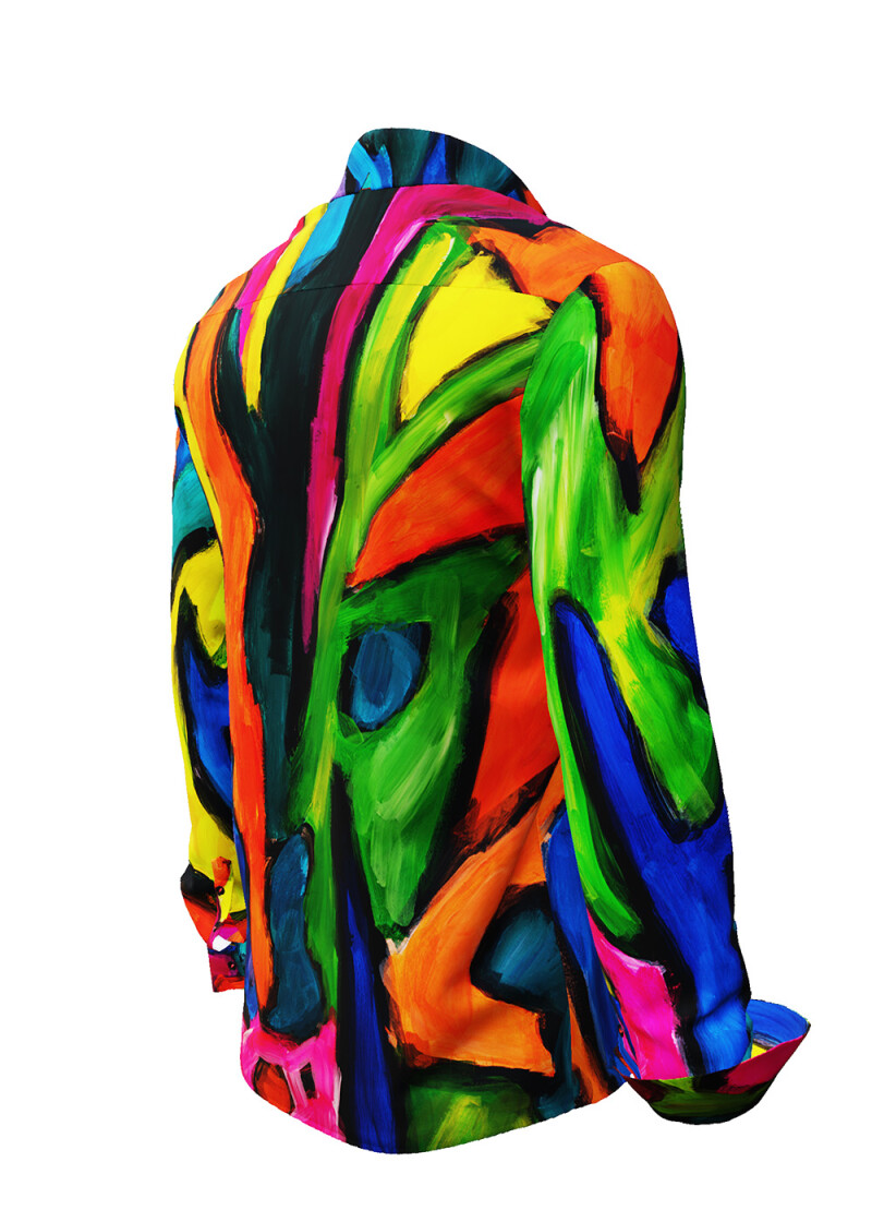 VIAGGI COLORI - Colourful long sleeve shirt - GERMENS