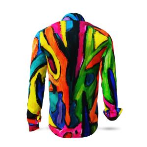 Discover Button Up Shirt VIAGGI COLORI - 100 % cotton