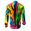 VIAGGI COLORI - Colourful long sleeve shirt - GERMENS artfashion - Unique long sleeve shirt designed by artists - Made in Germany