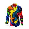 VIAGGI COLORI - Colourful long sleeve shirt - GERMENS artfashion - Unusual long sleeve shirt in 10 sizes - Made in Germany