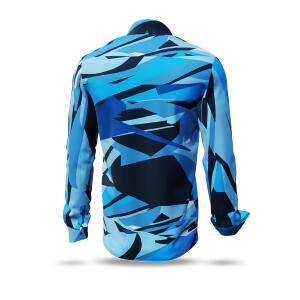 ARCTIC - Blue black schwarzes long sleeve shirt- GERMENS...