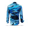 ARCTIC - Blue black schwarzes long sleeve shirt- GERMENS artfashion - Special long sleeve shirt in small limitation - Made in Germany