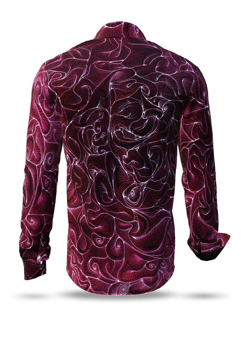 BLUENET - Blaues Langarmhemd - GERMENS artfashion -...