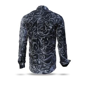 CONCHIFERA GRAPHIT - Grey Long Sleeve Shirt with Snail...