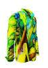 Discover Button Up Shirt LANDSCAPE WITH RIVER - 100 % co