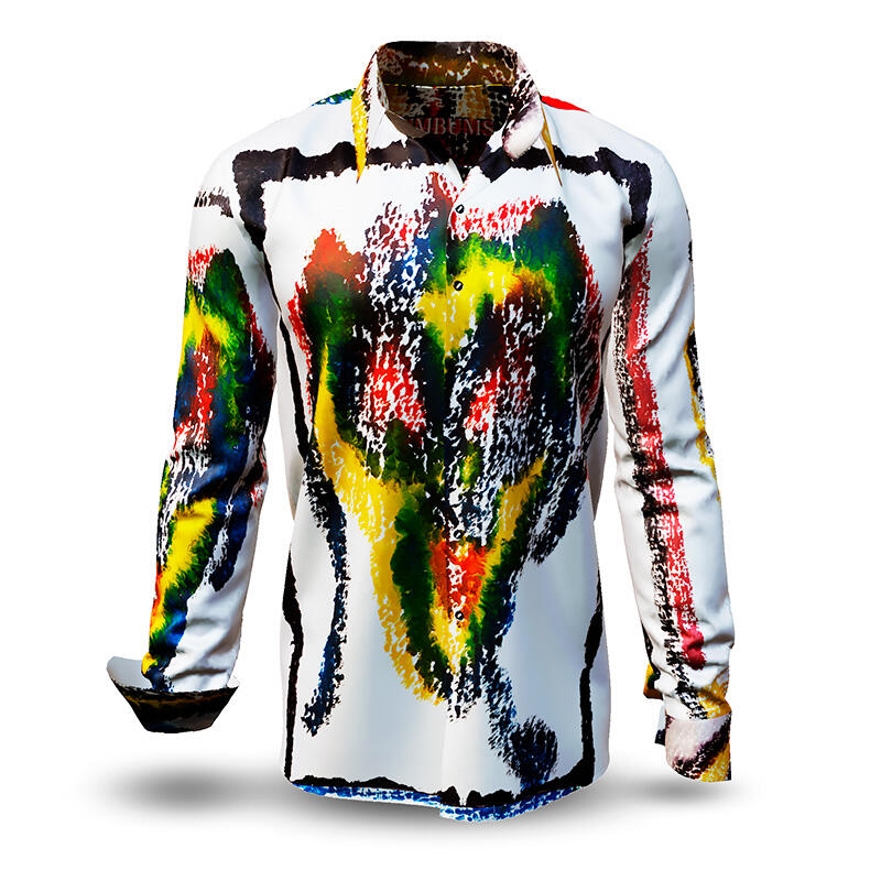 RUMBUMS - Colorful long sleeve shirt - GERMENS artfashion - Unusual long sleeve shirt in 10 sizes - Made in Germany