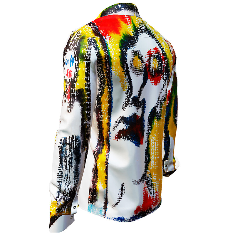 RUMBUMS - Colorful long sleeve shirt - GERMENS artfashion - Unusual long sleeve shirt in 10 sizes - Made in Germany