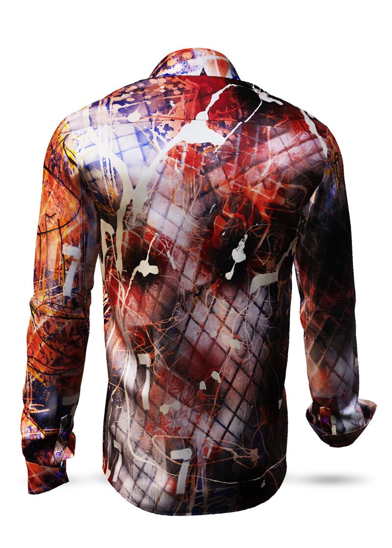 THE MAGICAL FIVE - Red blue Long Sleeve Shirt- GERMENS...