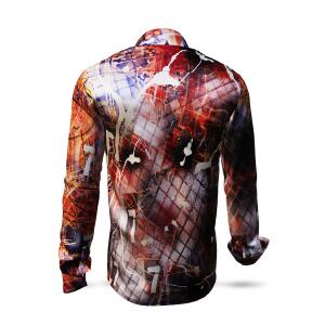 THE MAGICAL FIVE - Red blue Long Sleeve Shirt- GERMENS...