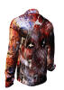 THE MAGICAL FIVE - Red blue Long Sleeve Shirt- GERMENS