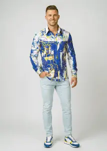 Discover colorful button up shirts for men FULLHOUSE -...