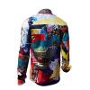 PATCHWORK - creative long sleeve shirt in patchwork design - GERMENS