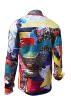 PATCHWORK Hemden Herren - 100 % Baumwolle - GERMENS artfashion S