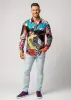Entdecke bunte Hemden Herren PATCHWORK - 100 % Baumwolle