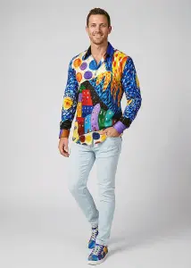 Discover button up shirts for men UNSER NACHTHIMMEL -...