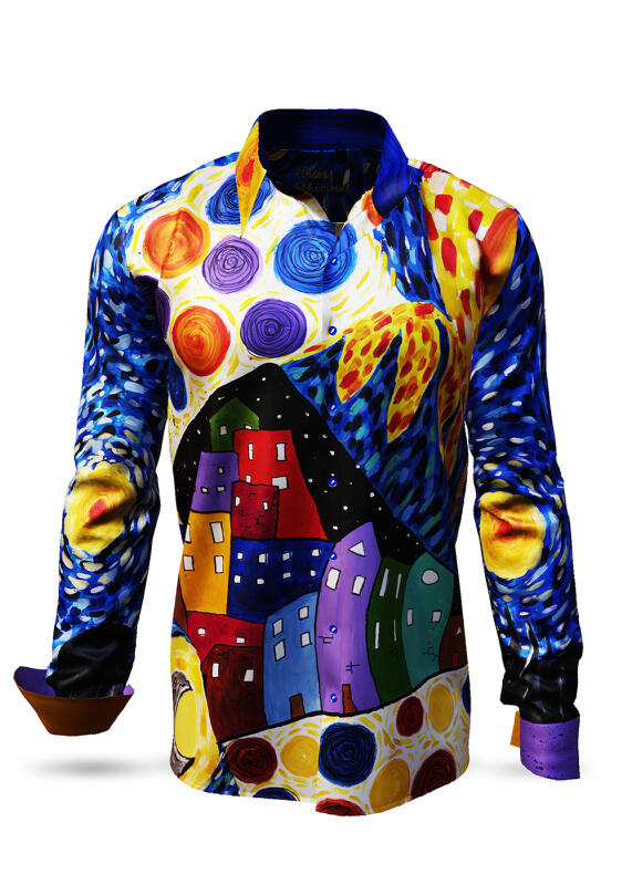 Discover button up shirts for men UNSER NACHTHIMMEL - 100% cotton