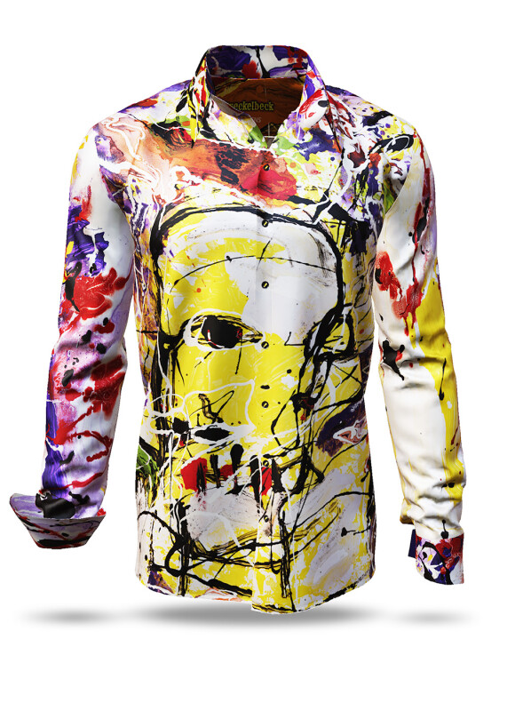Entdecke bunte Hemden Herren KRECKELBECK - 100 % Baumwolle