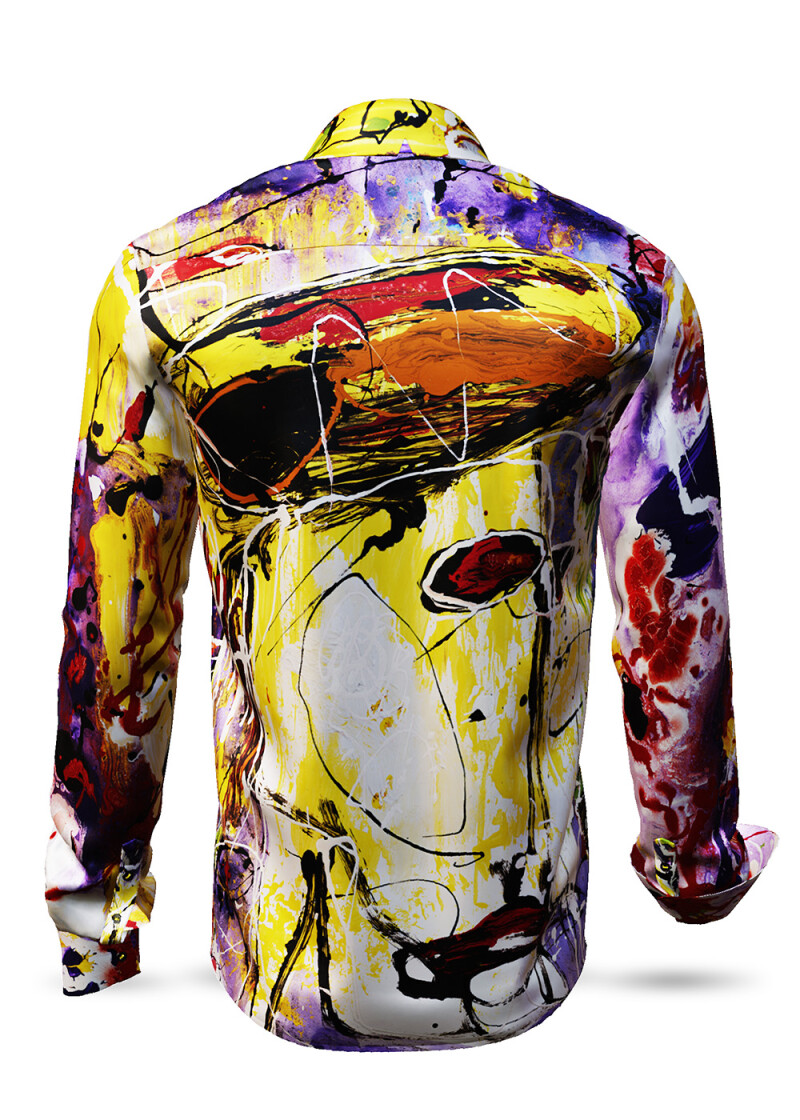 KRECKELBECK - bunte Knstlerzeichnung - GERMENS artfashion - Besonderes Mnnerhemd in geringer Limitierung - Made in Germany