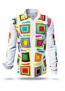 Entdecke bunte Hemden Herren SUMMERDAY - 100 % Baumwolle