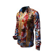 DAYDREAM - Red blue long-sleeved shirt- GERMENS