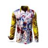 Entdecke bunte Hemden Herren HEARTBEAT - 100 % Baumwolle